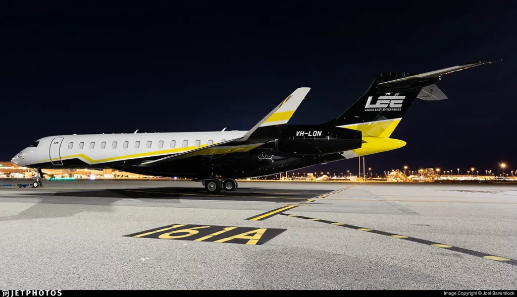 Laurence Escalantes private Jet