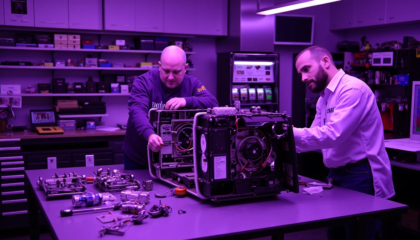 Slot Machine on Maintenance